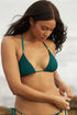 PQ Swim Bejeweled Tri Top